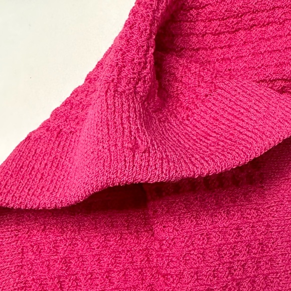 St. John Knit Fuscia Pink Skirt Suit Women’s 10 - Picture 7 of 16